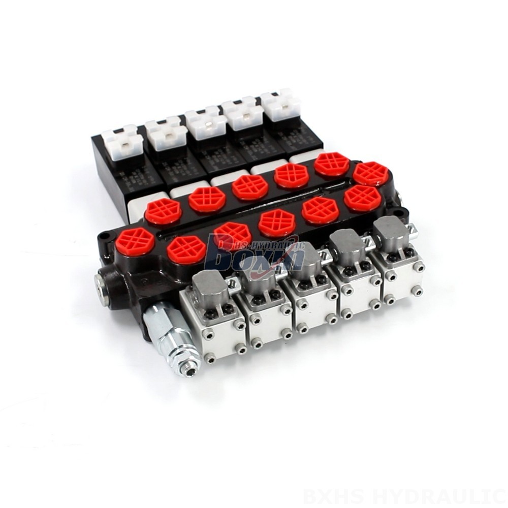 Durable Q45 5 Spool Monoblock Directional Valve for Hydraulic Systems cover photo